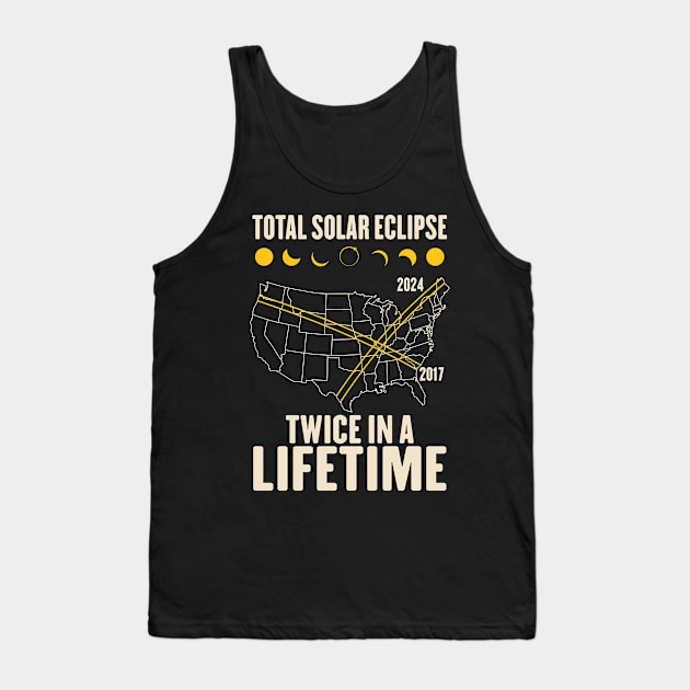 Twice In A Lifetime Solar Eclipse Tank Top by maddude